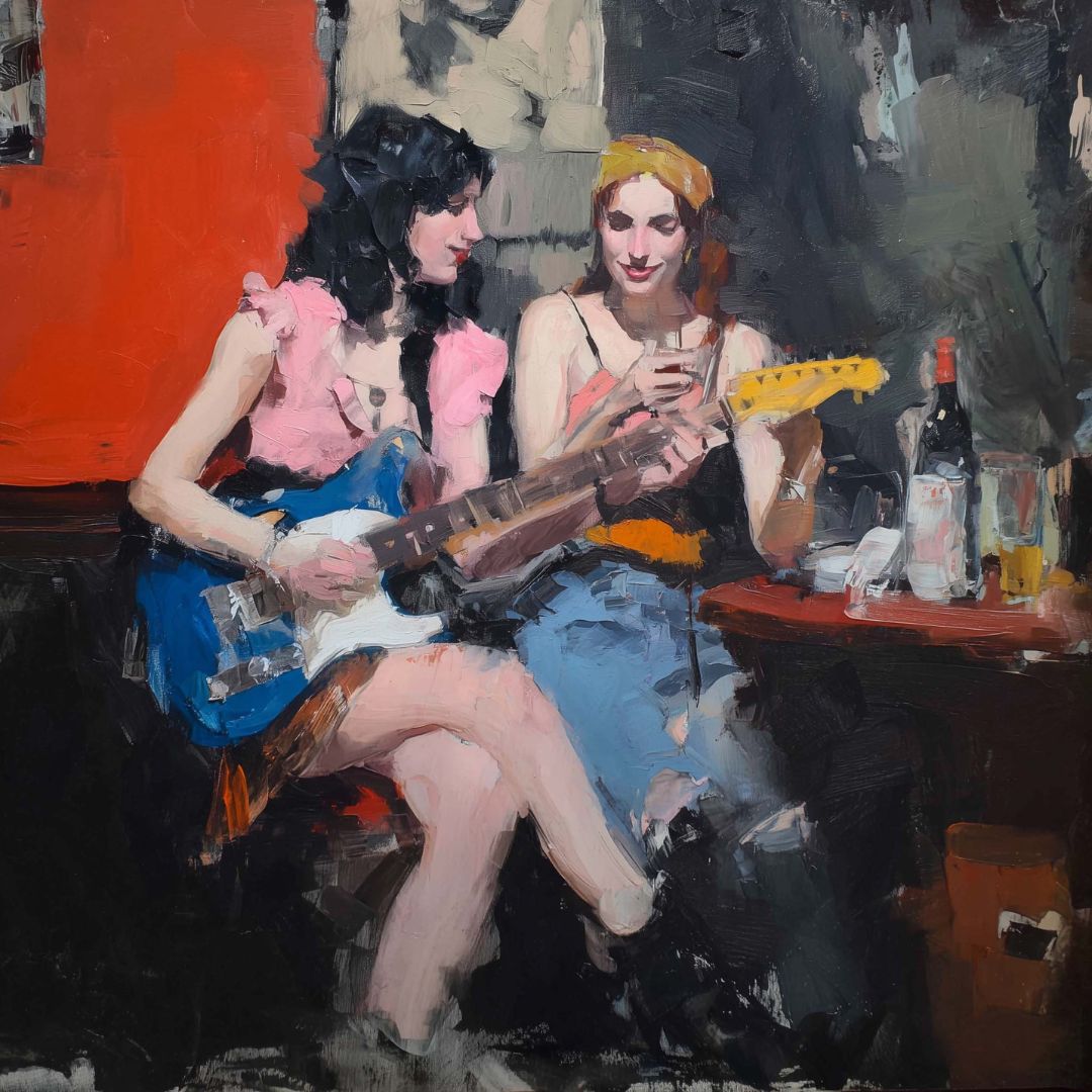 Artemesia – Practice and Wine – Hand signed - Atelier Joconde