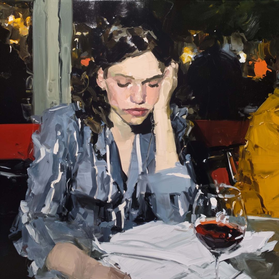 Artemesia – The Last Glass – Hand signed - Atelier Joconde