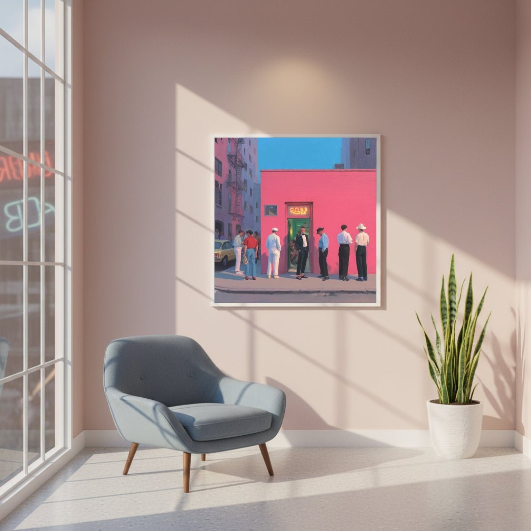 Klyne – Before the Club – Hand signed - Atelier Joconde