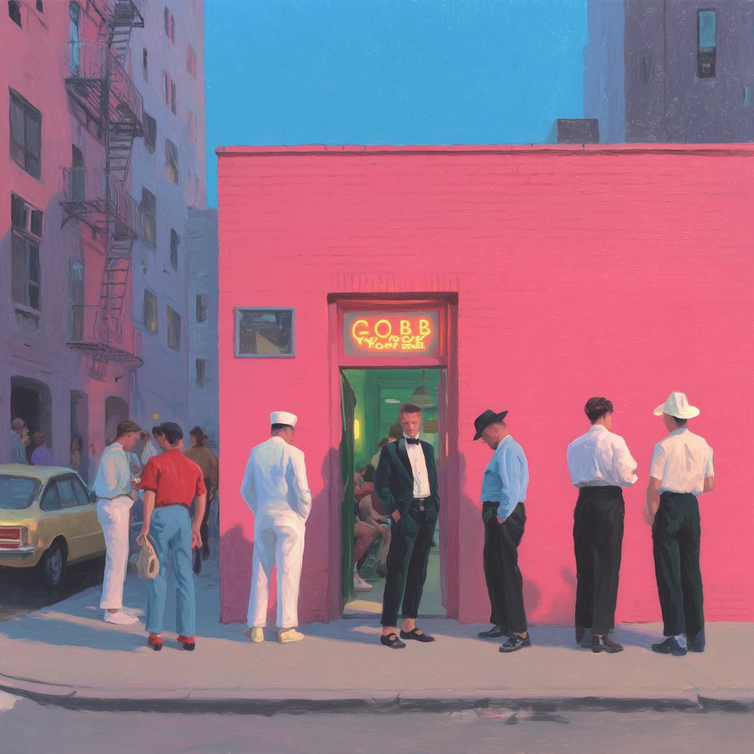 Klyne – Before the Club – Hand signed - Atelier Joconde