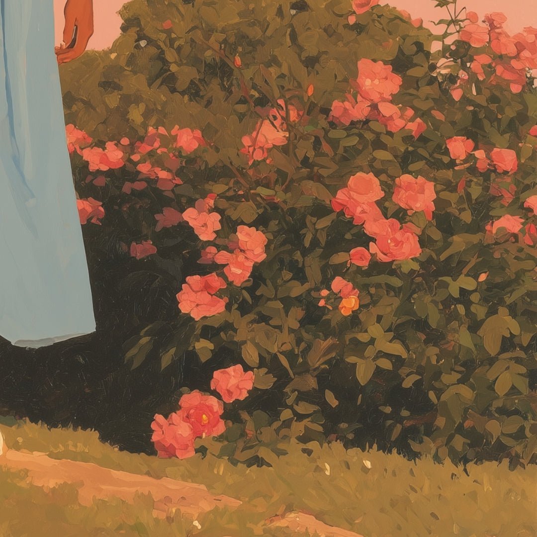 Klyne – Grace Beside Stripes – Hand signed - Atelier Joconde