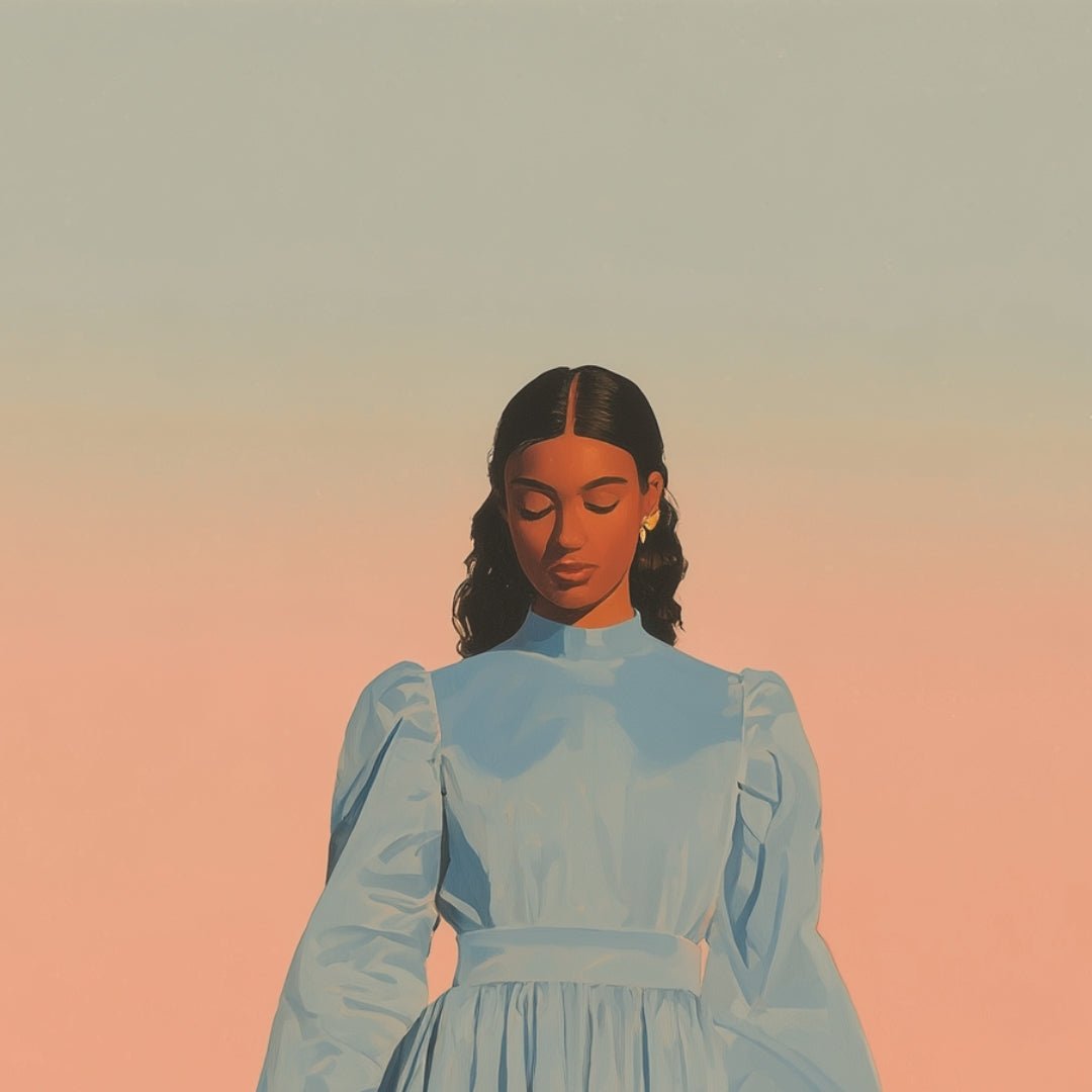 Klyne – Grace Beside Stripes – Hand signed - Atelier Joconde