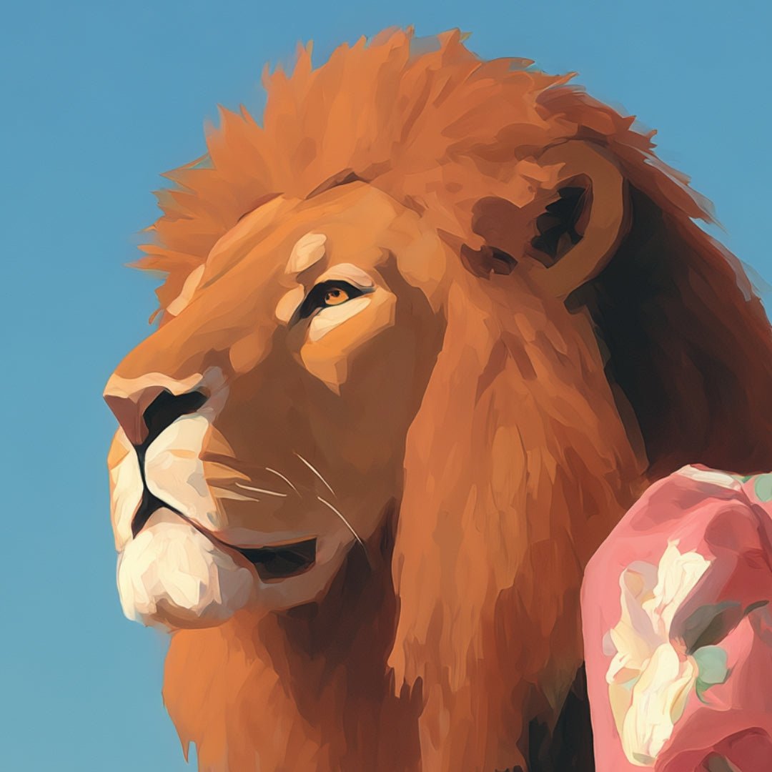 Klyne – Lion’s Garden – Hand signed - Atelier Joconde