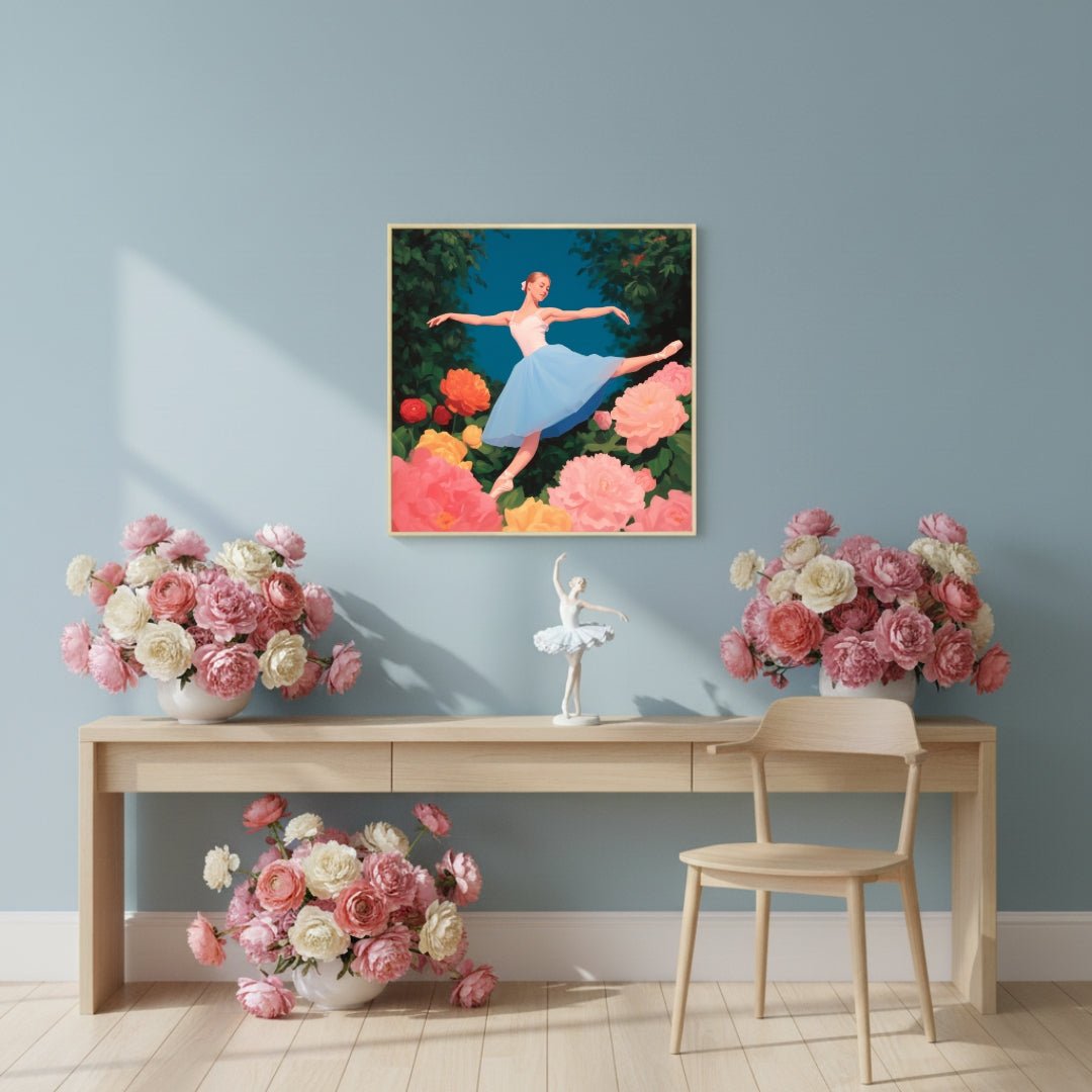 Klyne – Peony Nocturne – Hand signed - Atelier Joconde