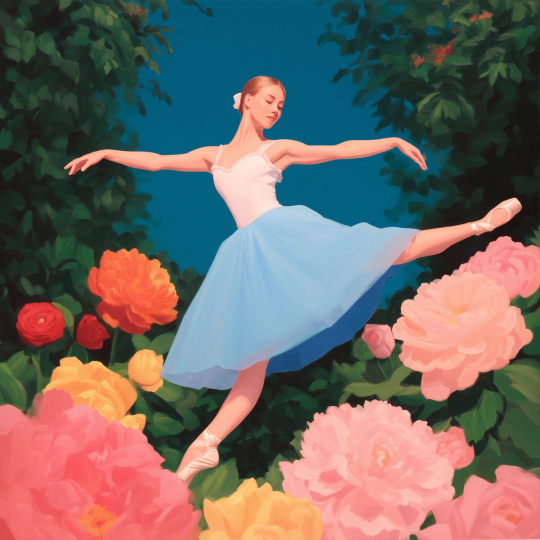 Klyne – Peony Nocturne – Hand signed - Atelier Joconde