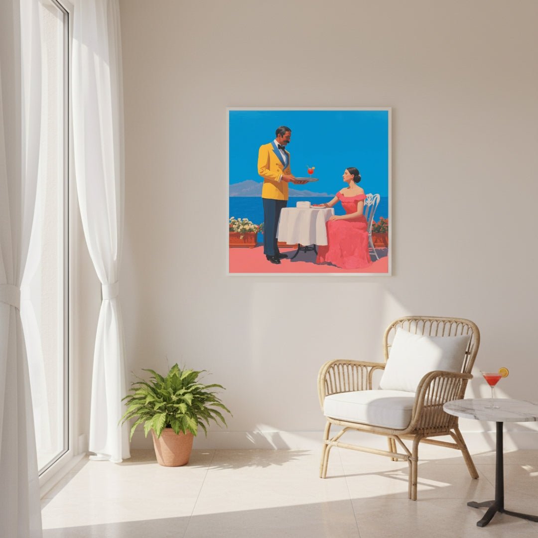 Klyne – Service at Noon – Hand signed - Atelier Joconde