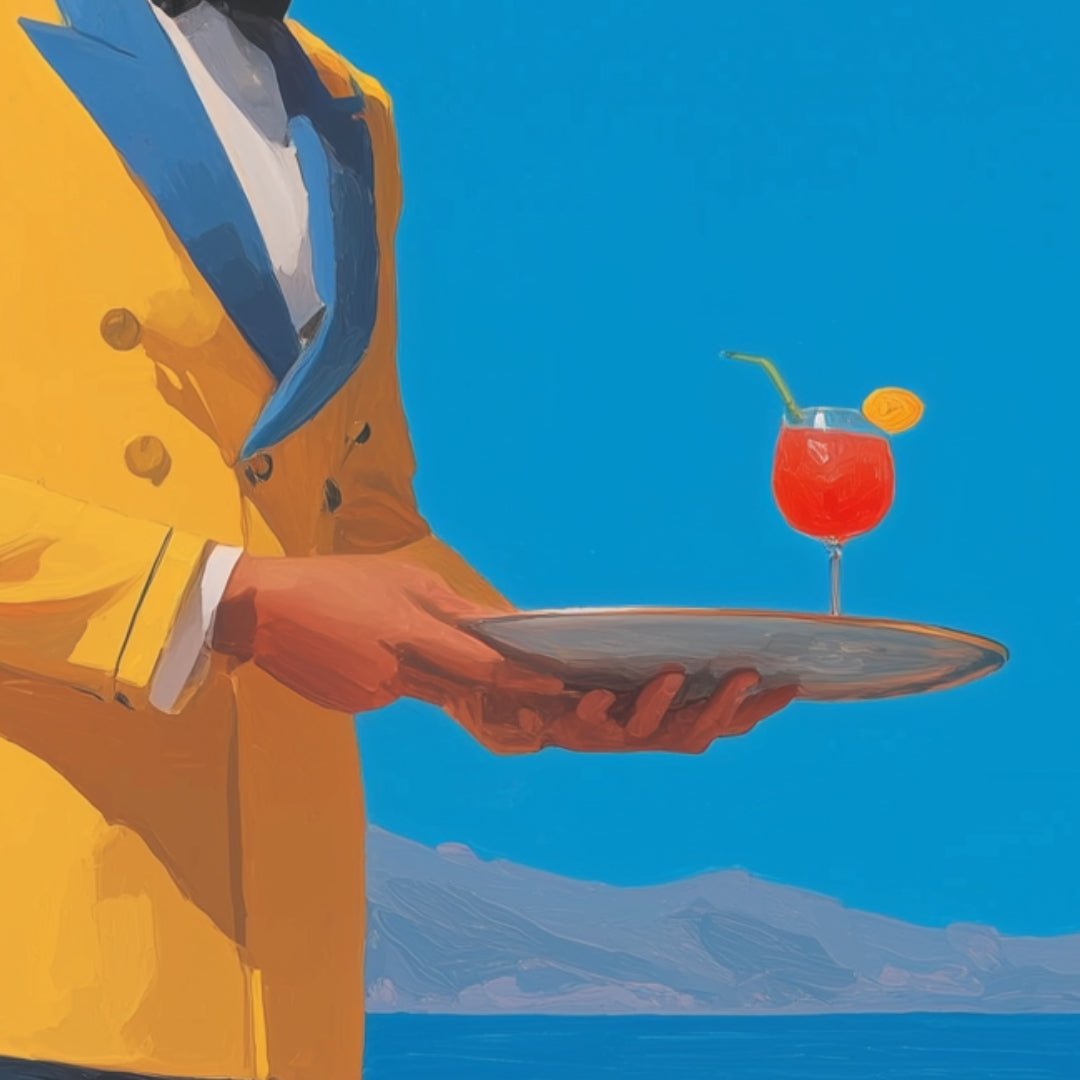 Klyne – Service at Noon – Hand signed - Atelier Joconde