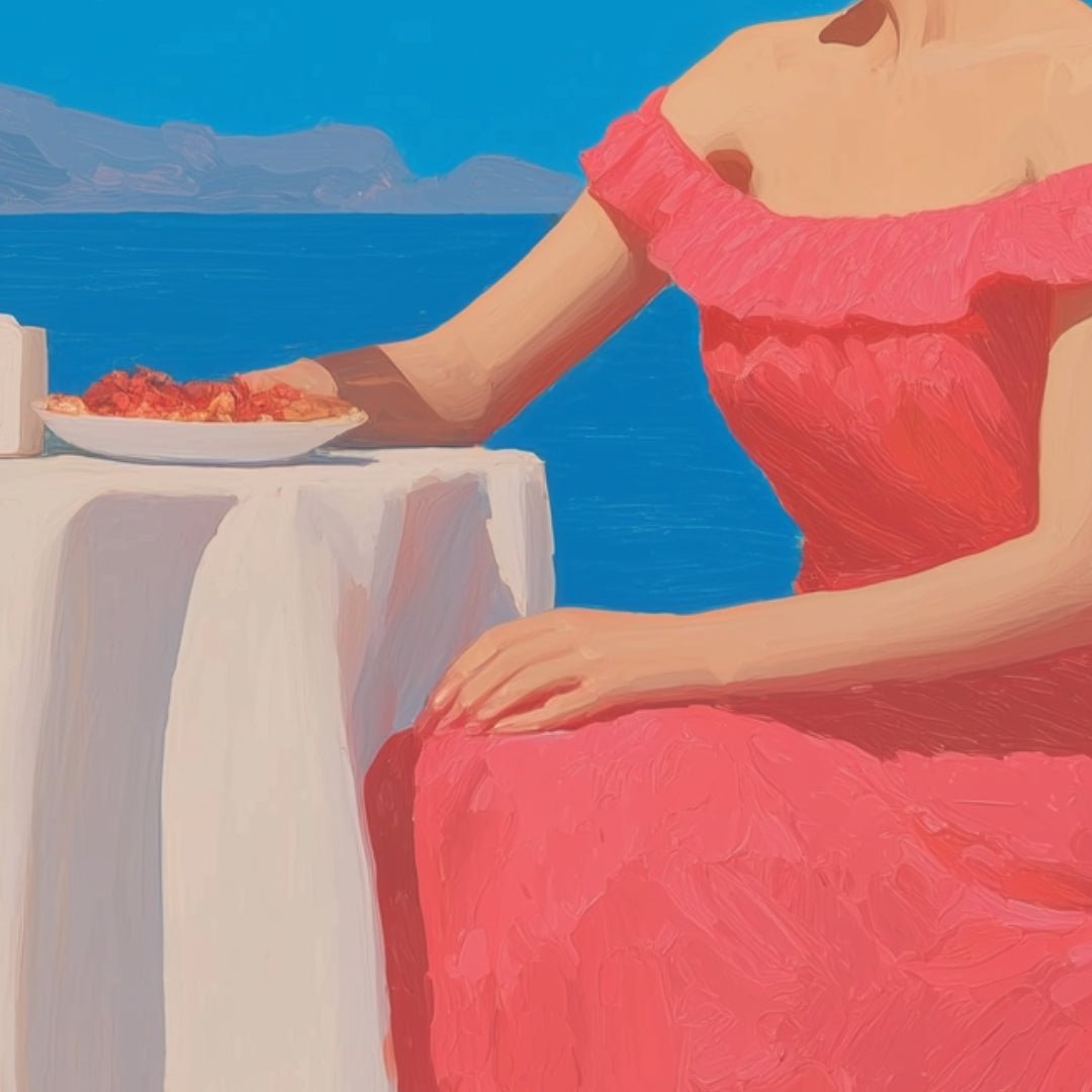 Klyne – Service at Noon – Hand signed - Atelier Joconde