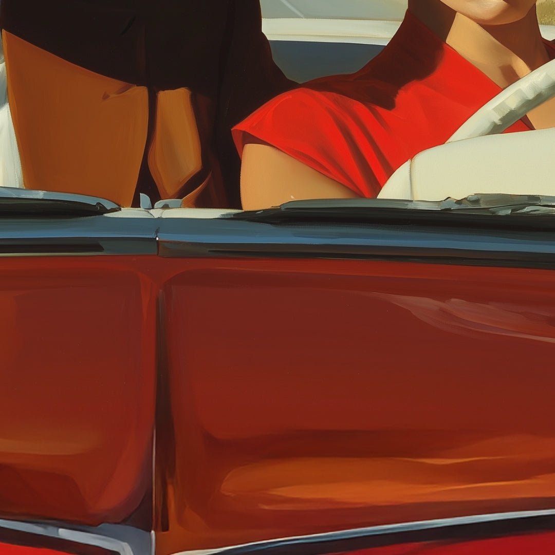 Le Yack – Past the Red Motel – Hand signed - Atelier Joconde