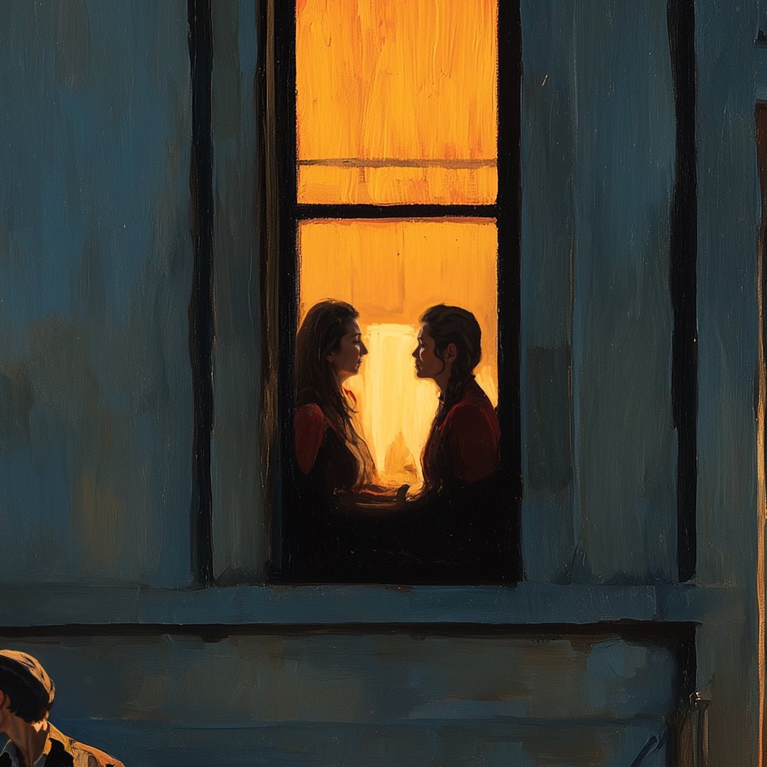 Le Yack – Red Conversations – Hand signed - Atelier Joconde