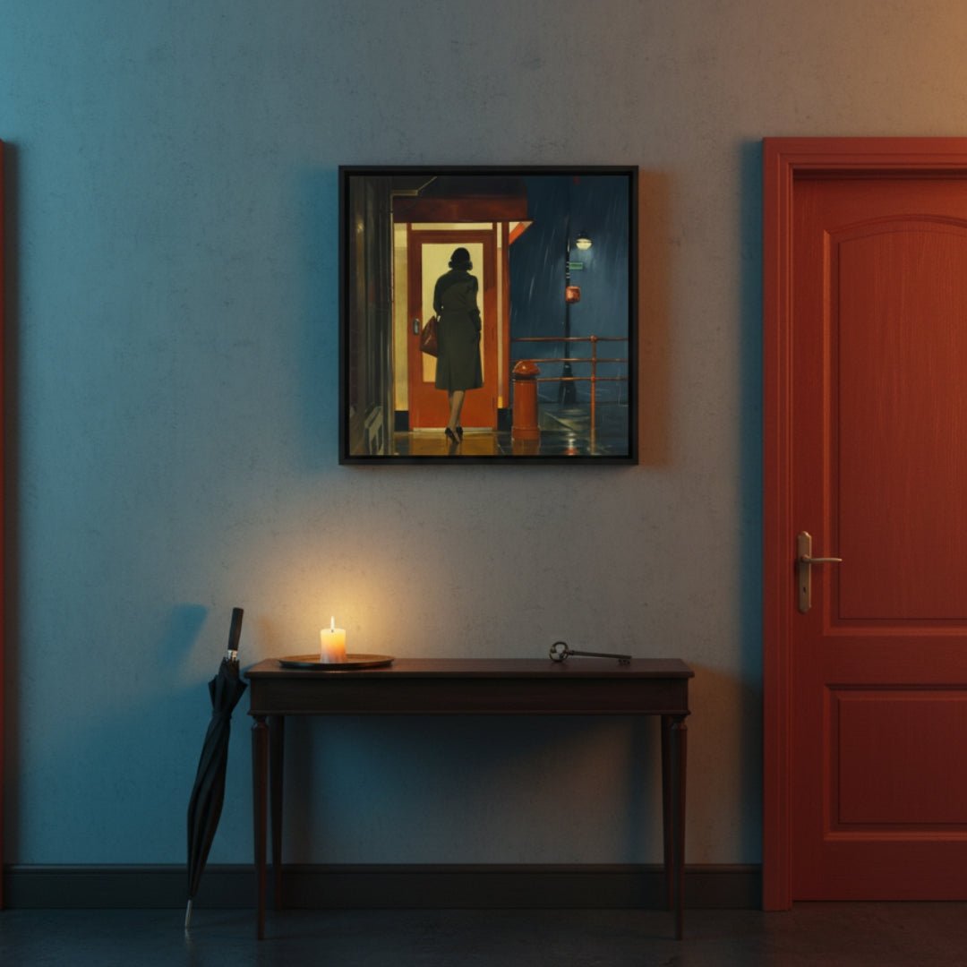 Le Yack – The Red Door – Hand signed - Atelier Joconde