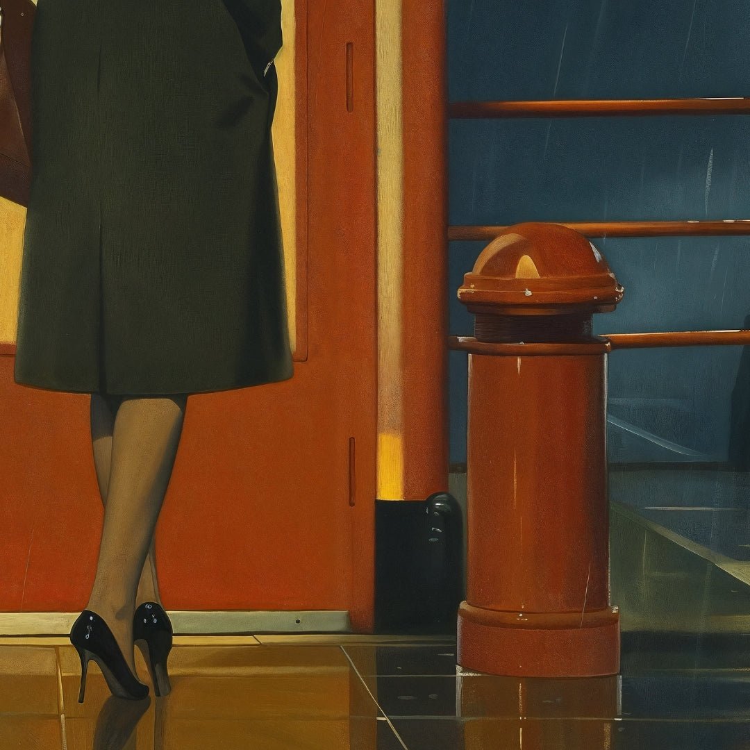 Le Yack – The Red Door – Hand signed - Atelier Joconde