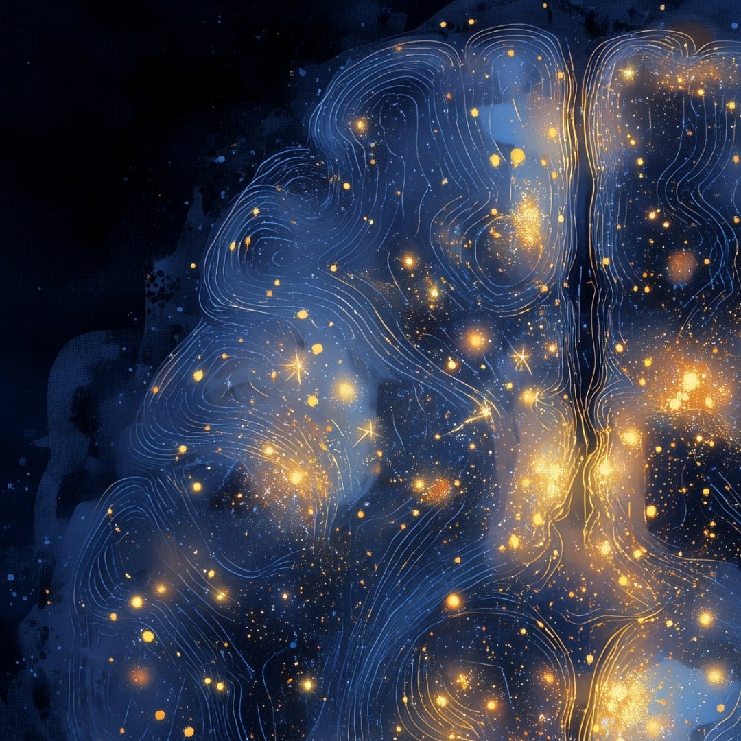 Medsan – Cerebral Constellation – Hand signed - Atelier Joconde