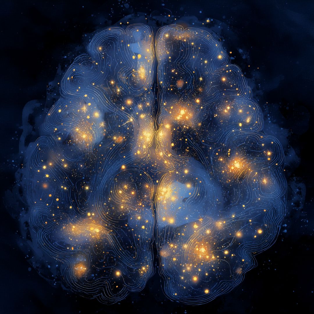 Medsan – Cerebral Constellation – Hand signed - Atelier Joconde