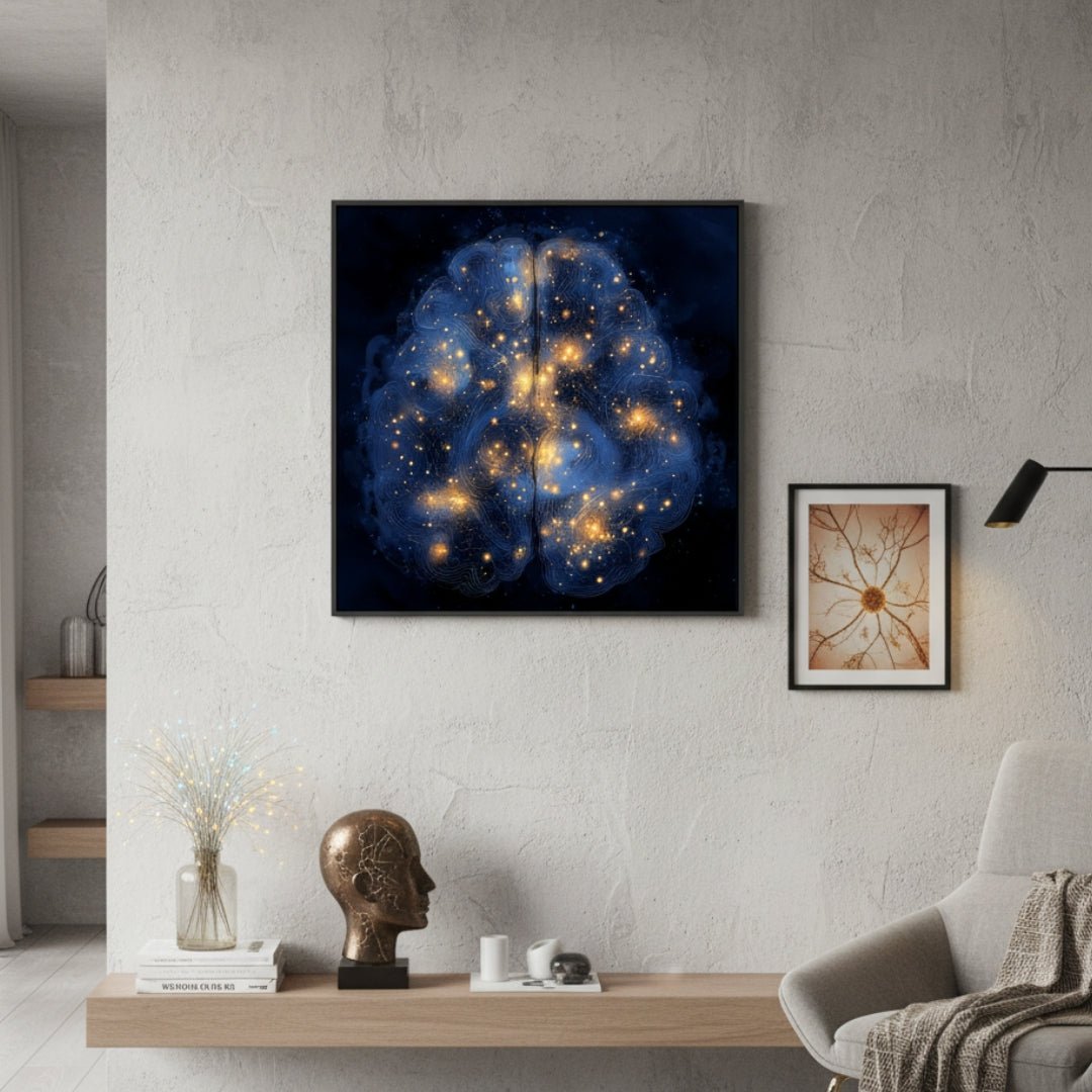 Medsan – Cerebral Constellation – Hand signed - Atelier Joconde