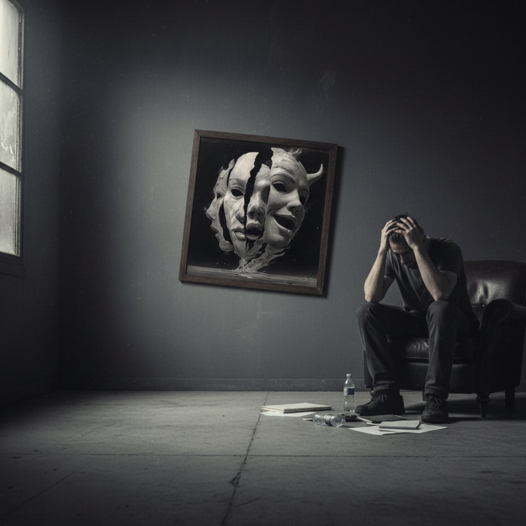 Medsan – Dissociative Identity Disorder – Hand signed - Atelier Joconde