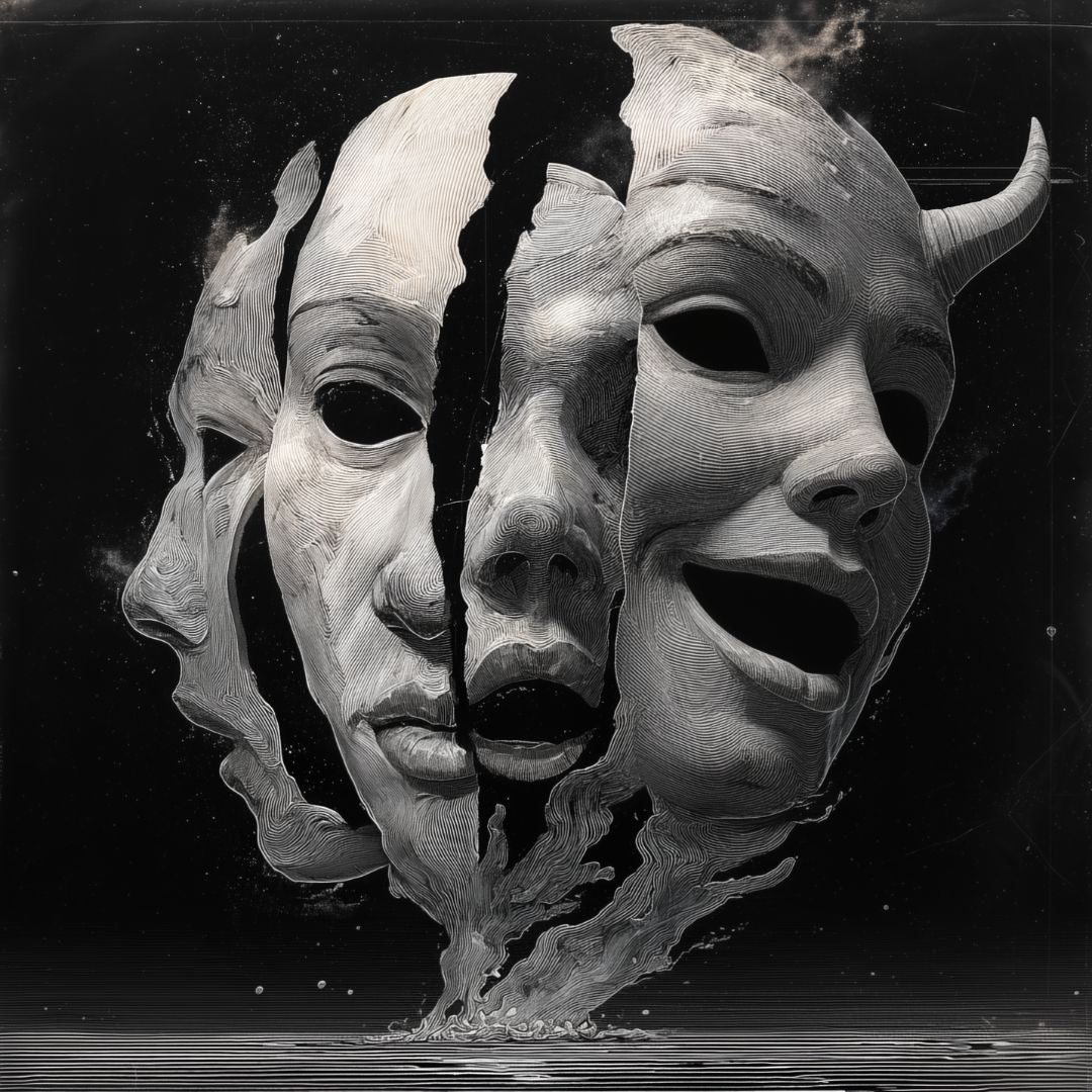 Medsan – Dissociative Identity Disorder – Hand signed - Atelier Joconde