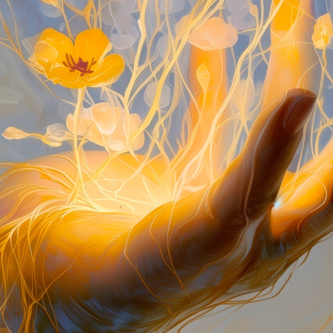 Medsan – Floral Pulse – Hand signed - Atelier Joconde