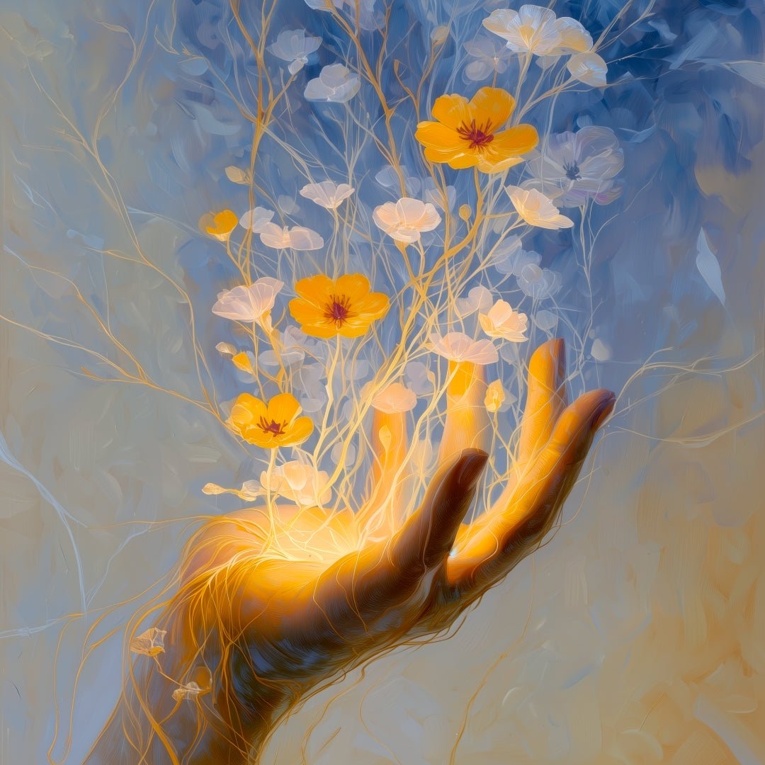 Medsan – Floral Pulse – Hand signed - Atelier Joconde