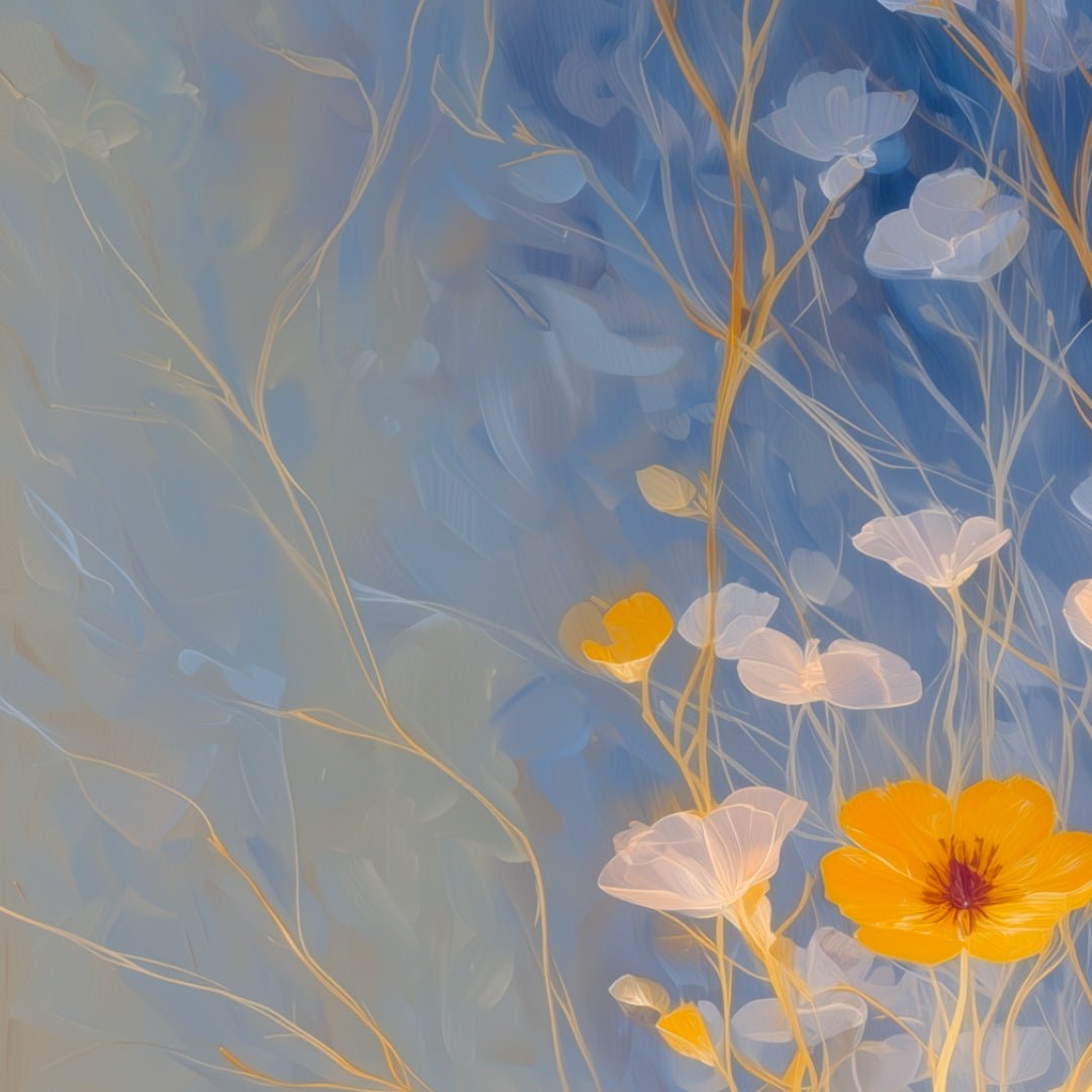 Medsan – Floral Pulse – Hand signed - Atelier Joconde