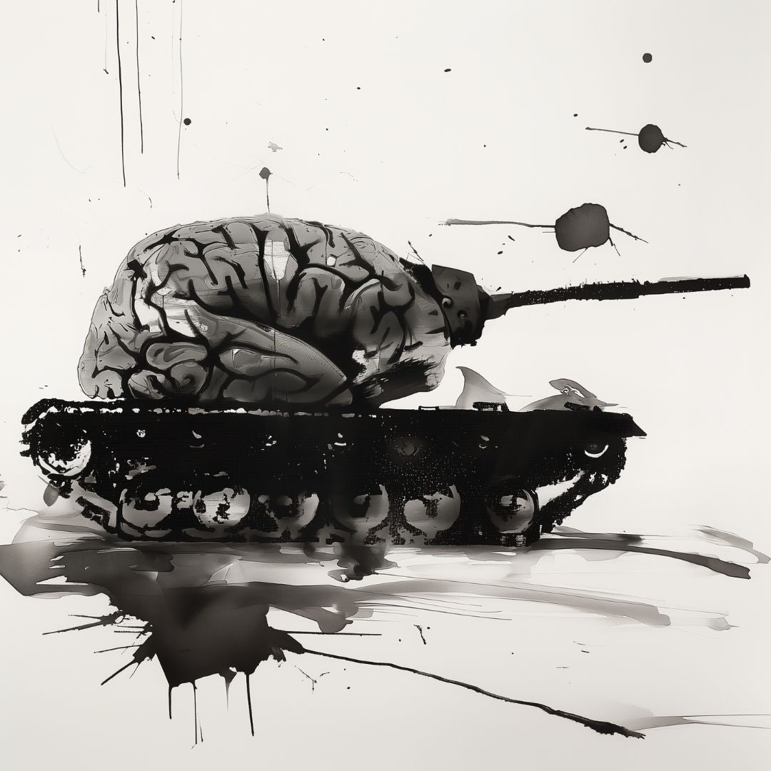 Medsan – Mind as Weapon – Hand signed - Atelier Joconde