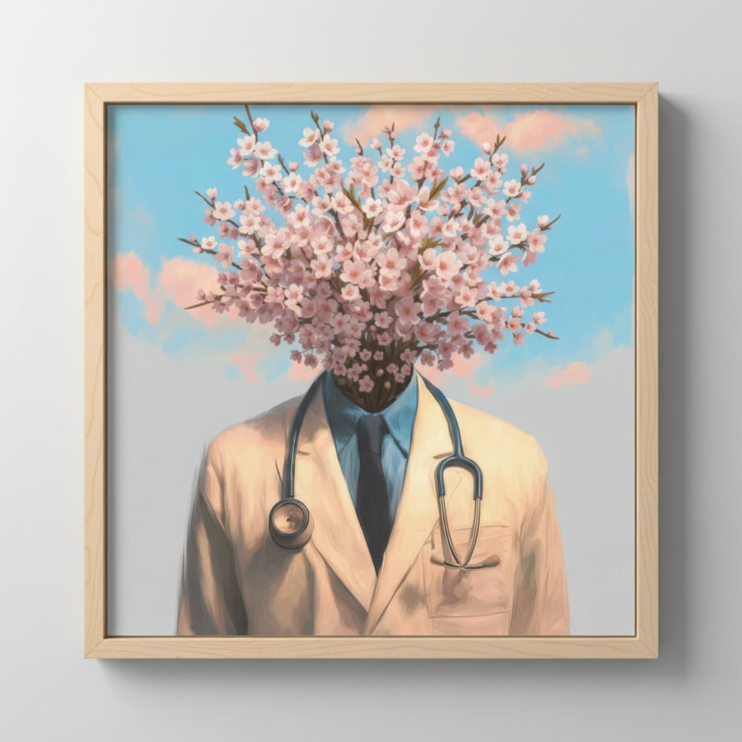 Medsan – Spring of Care – Hand signed - Atelier Joconde