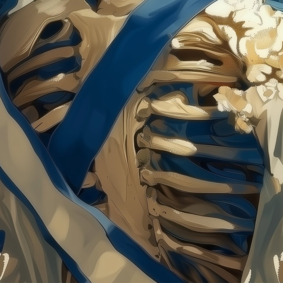 Medsan – The Girl Spine – Hand signed - Atelier Joconde