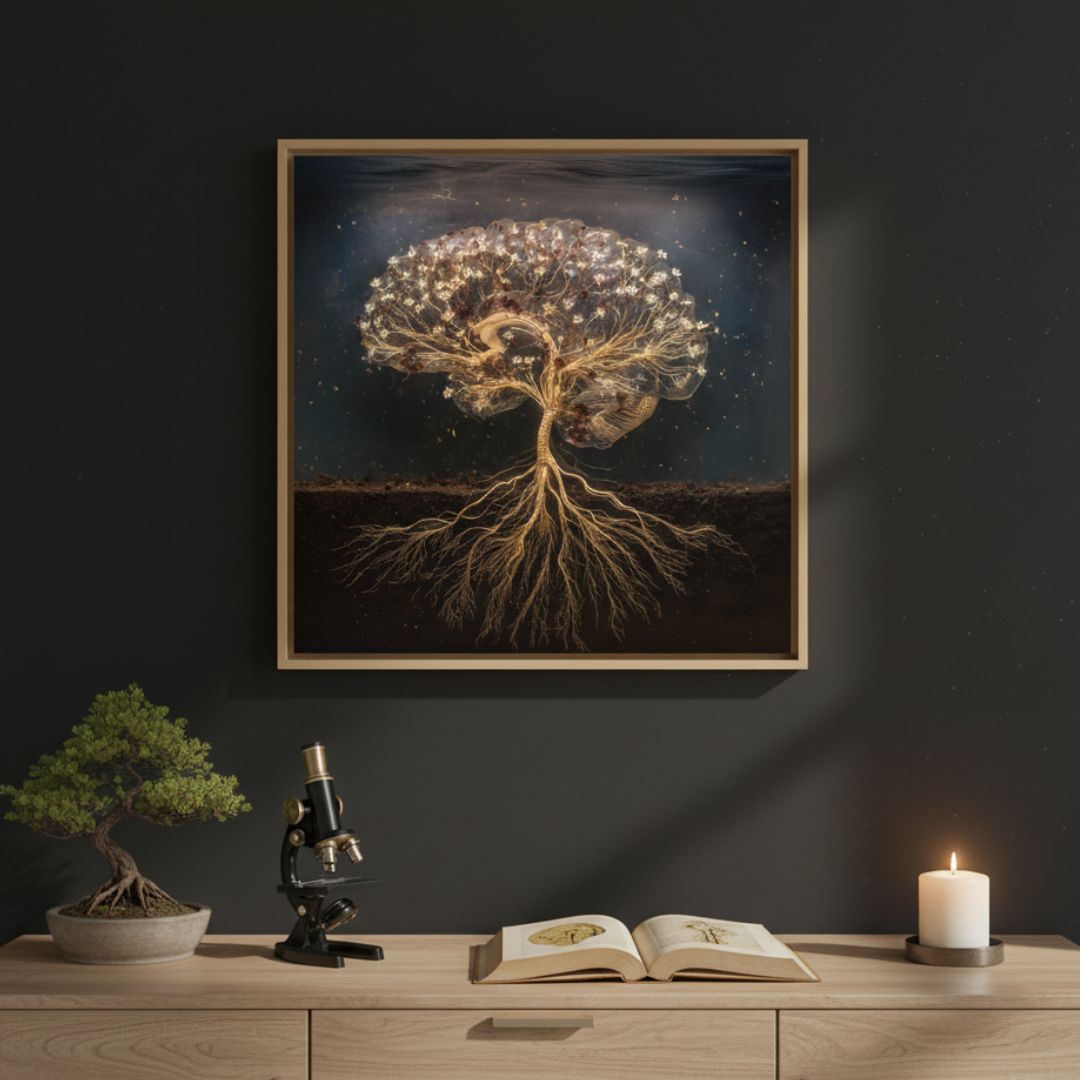Medsan – The Mind Tree – Hand signed - Atelier Joconde